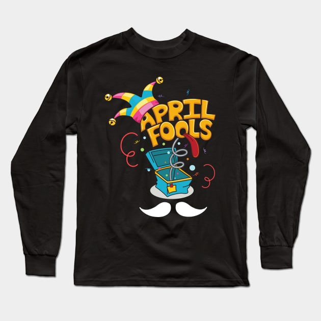 April fools day Long Sleeve T-Shirt by Totalove